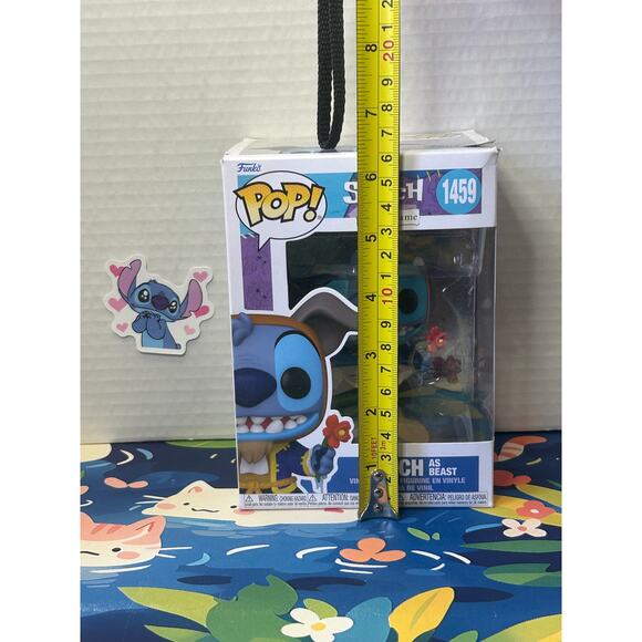 Funko Pop! Disney: Stitch in Costume - Beauty and The Beast, Stitch as Beast - Picture 2 of 13